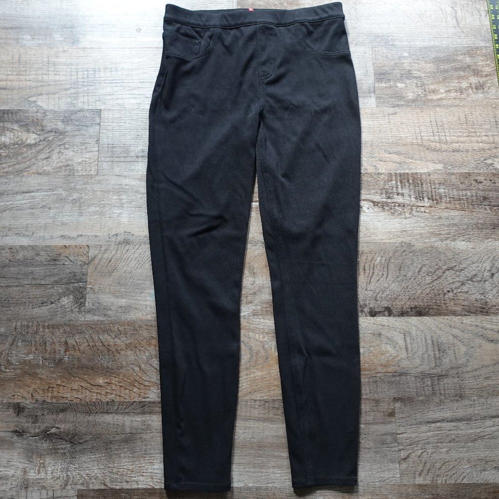 Spanx‎ high rise dress leggings women's large black stretchy